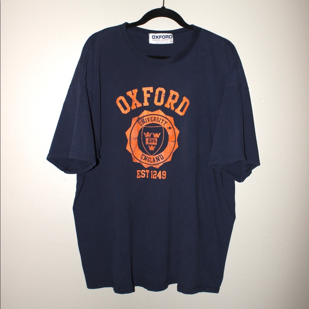 Vintage Oxford T-shirt British made